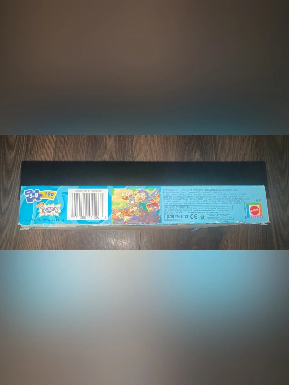 Vintage Complete 2000 Rugrats 100 Piece Puzzle